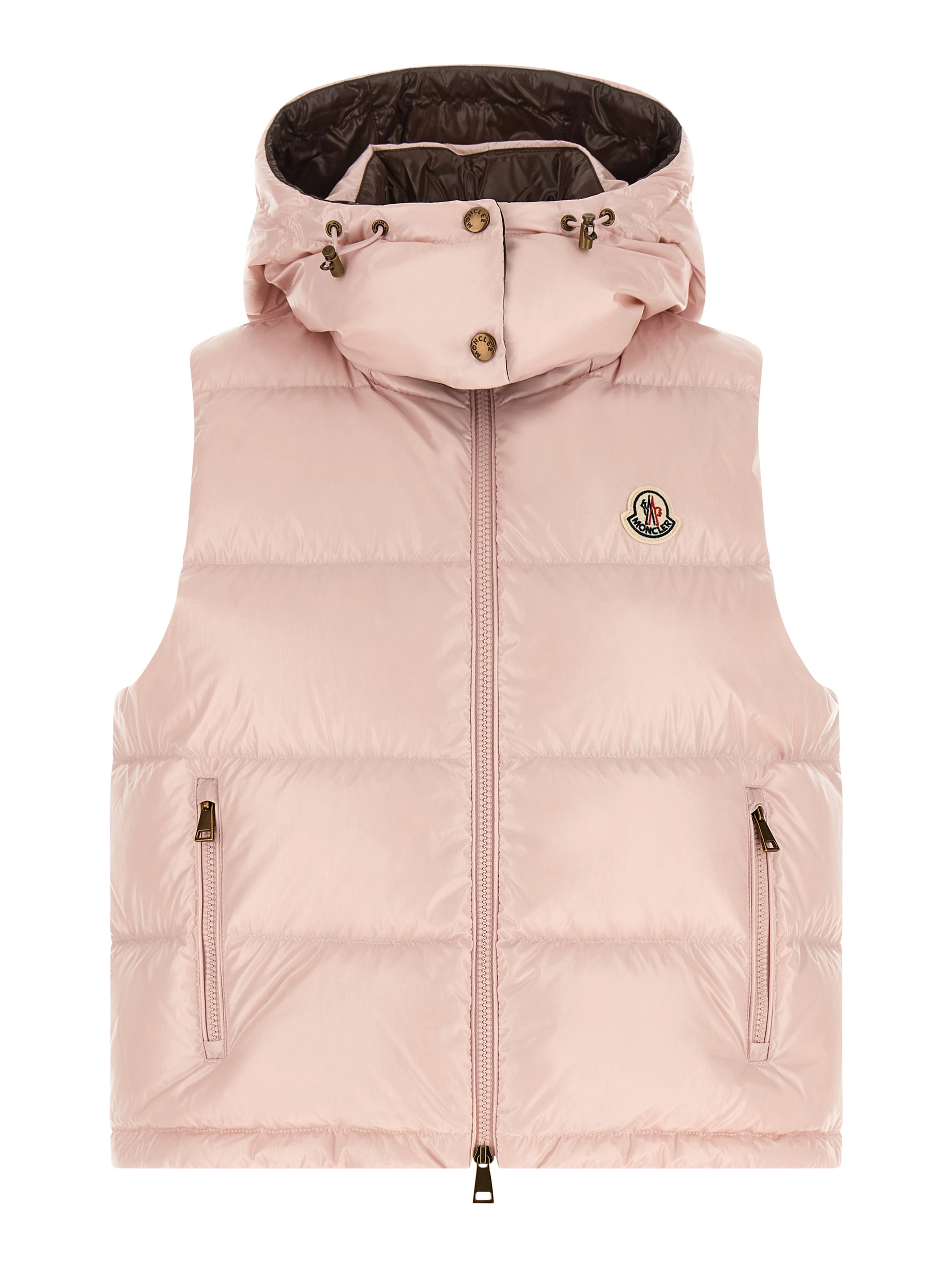Multicolor Polyamide Sleeveless Jacket