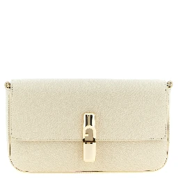 White Calfskin Crossbody Bag
