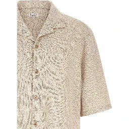 Beige Linen Blouse