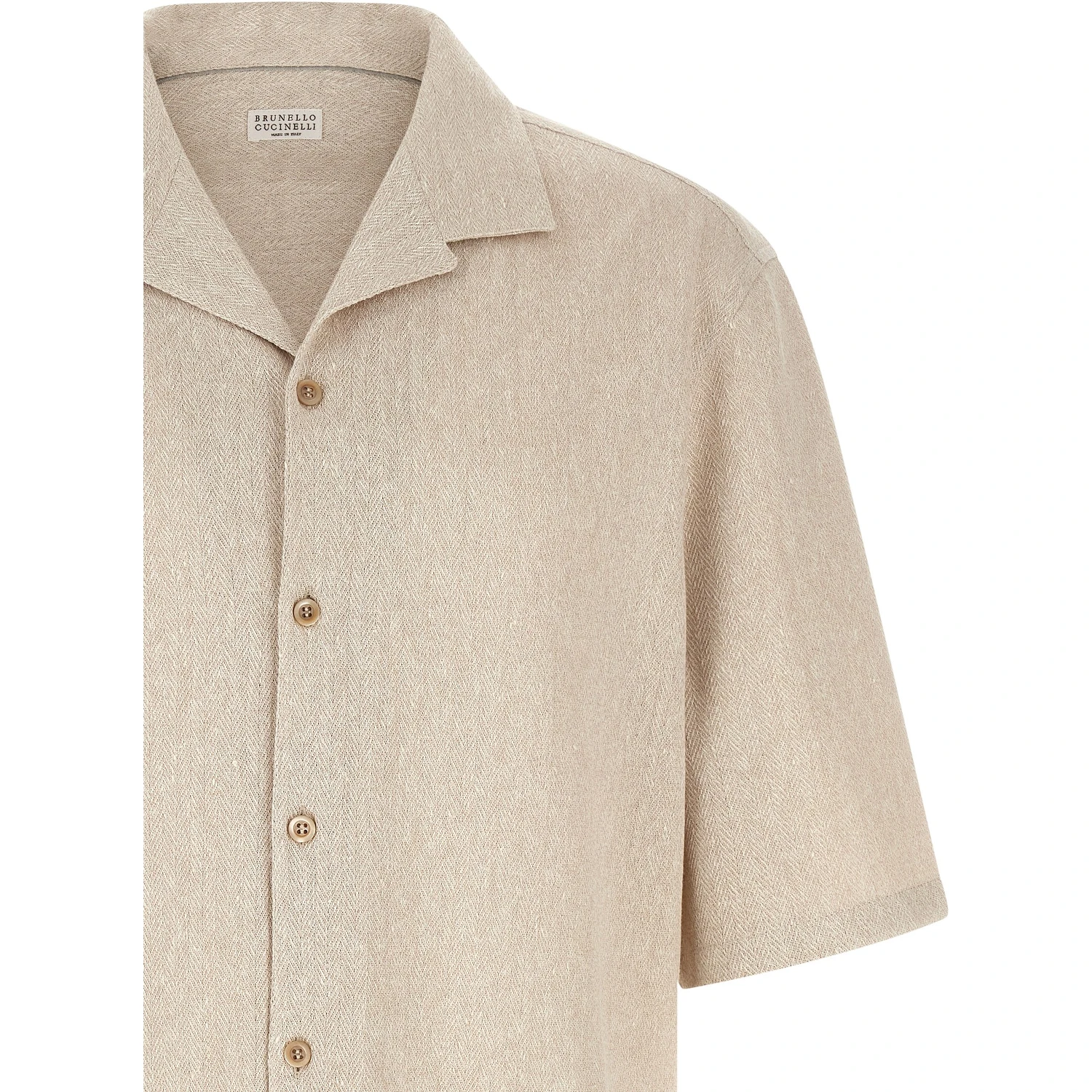 Beige Linen Blouse