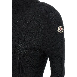 Black Virgin Wool Cardigan