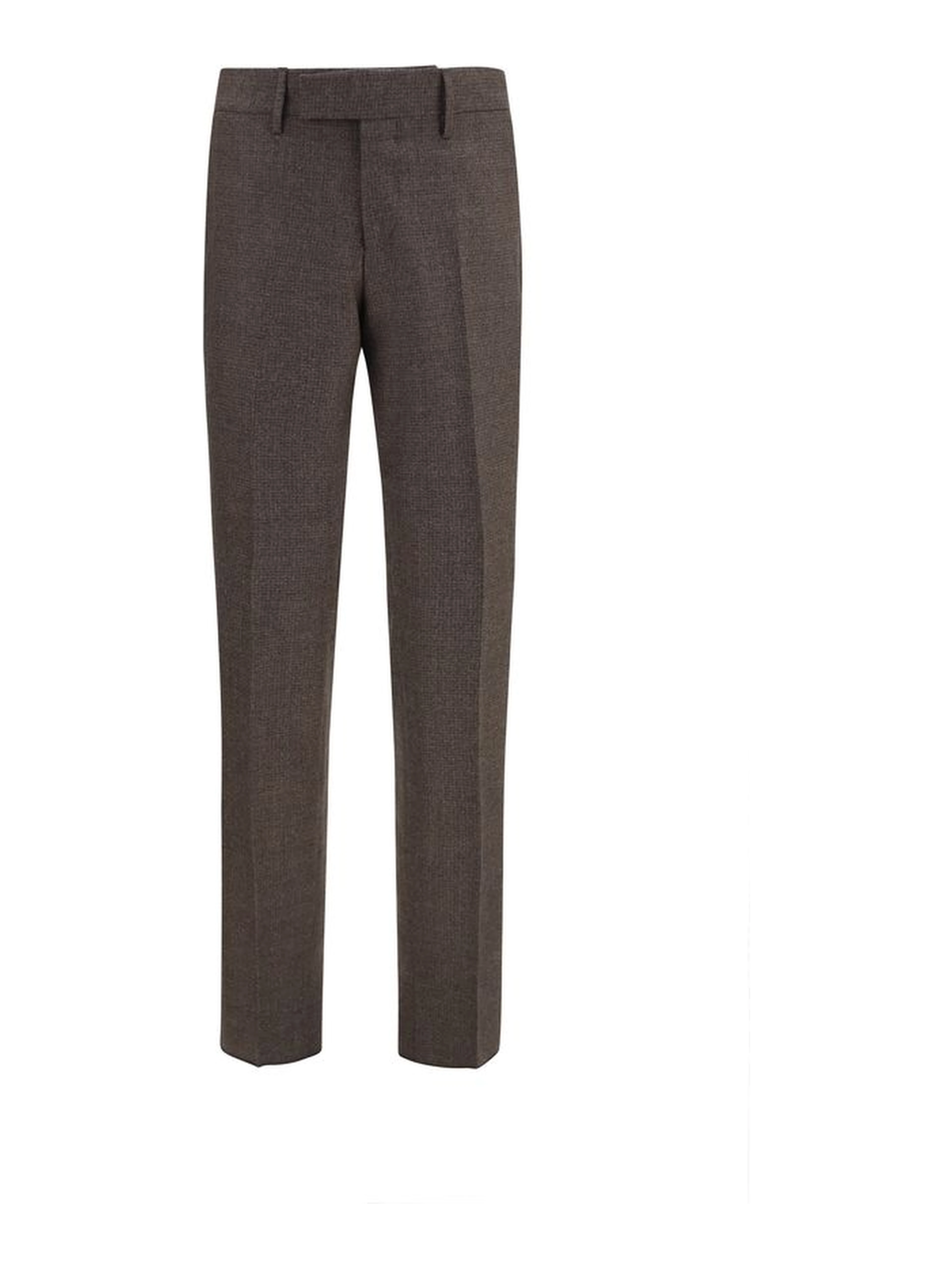 Brown Viscose Dress Pants