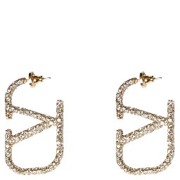 Gold Brass Earrings