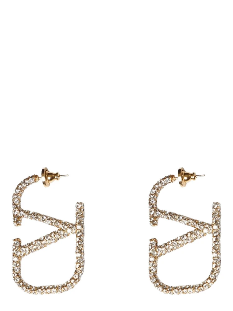 Gold Brass Earrings