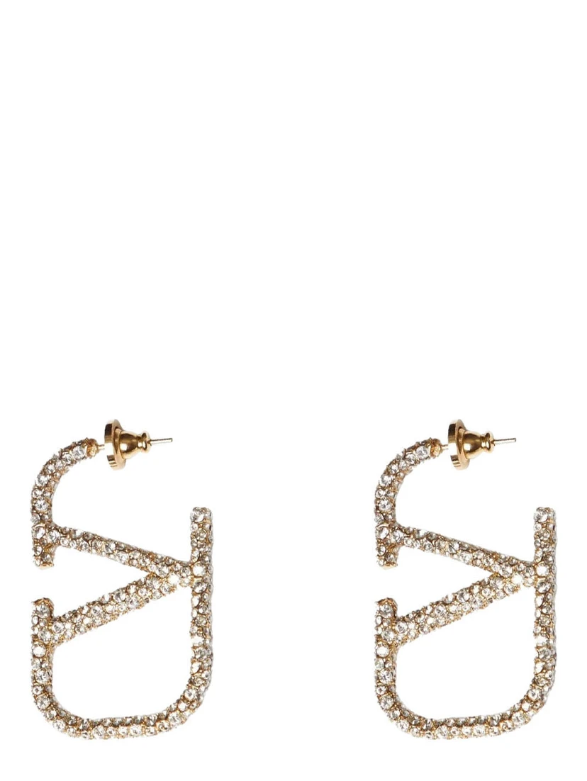 Gold Brass Earrings