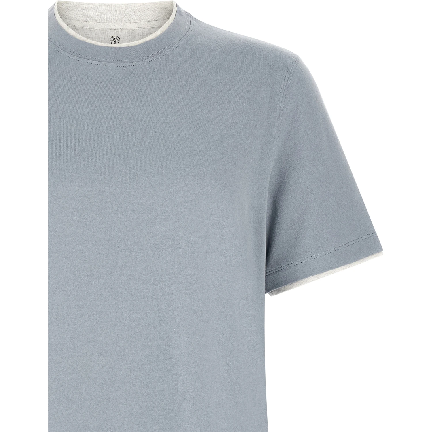 Blue Cotton T-Shirt