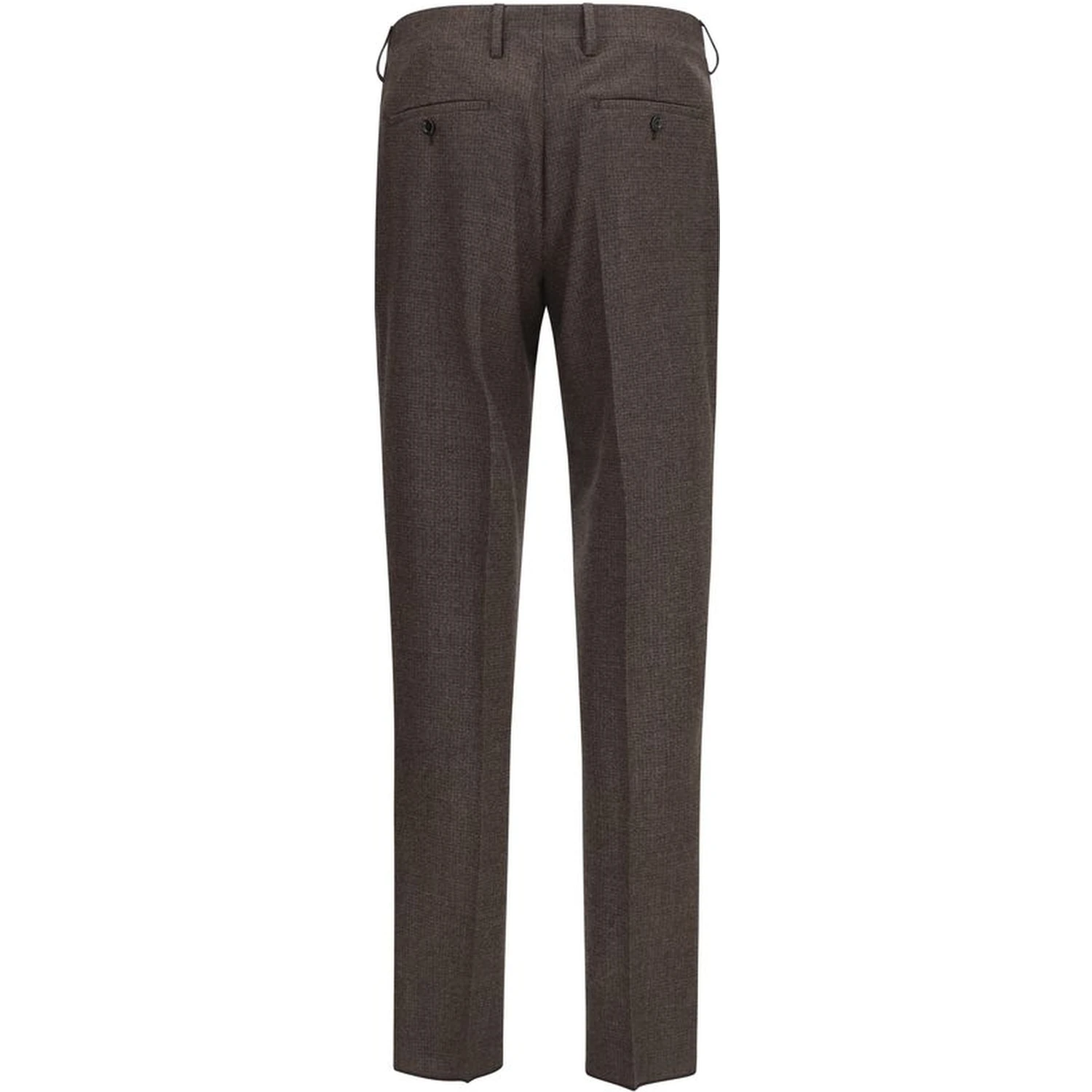 Brown Viscose Dress Pants