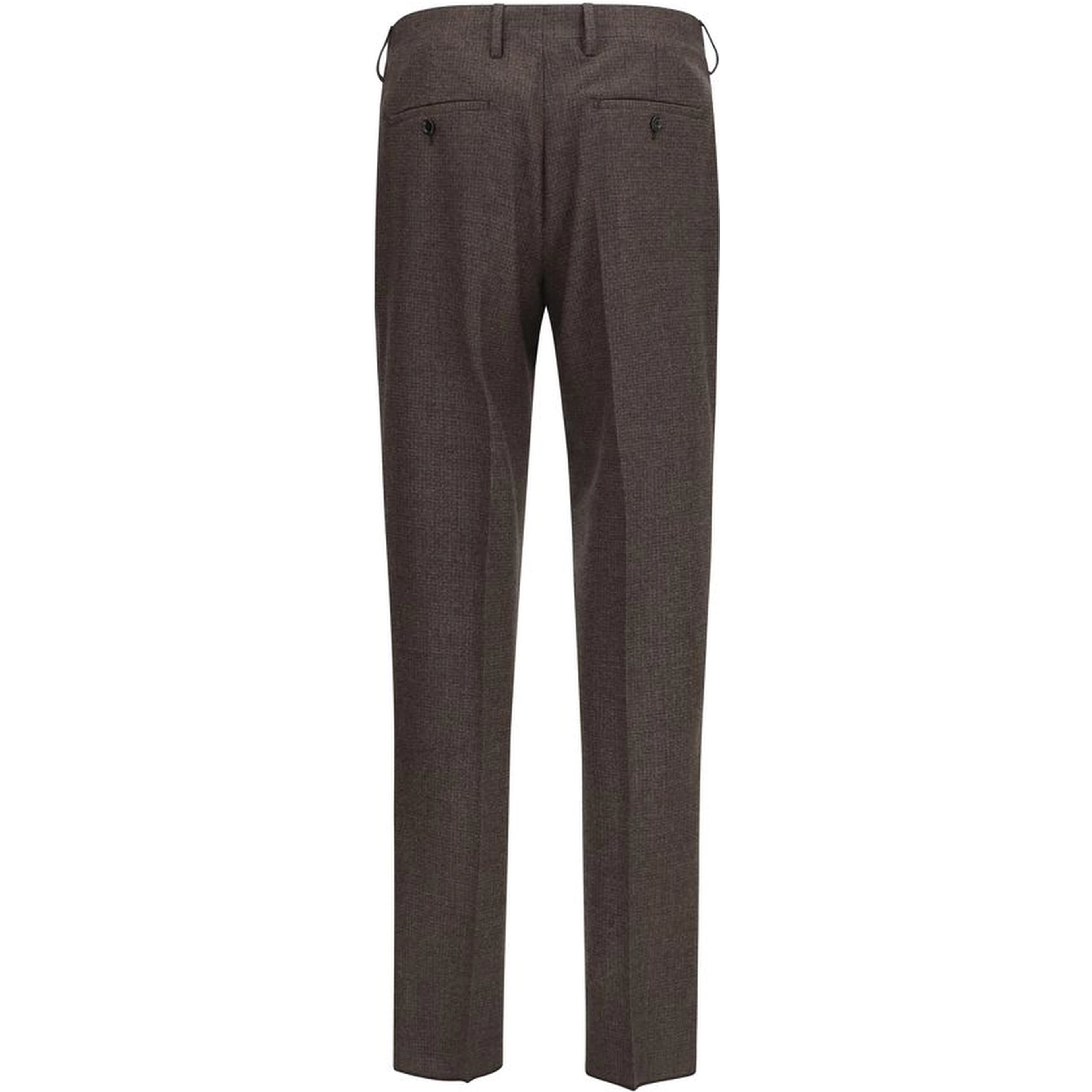 Brown Viscose Dress Pants