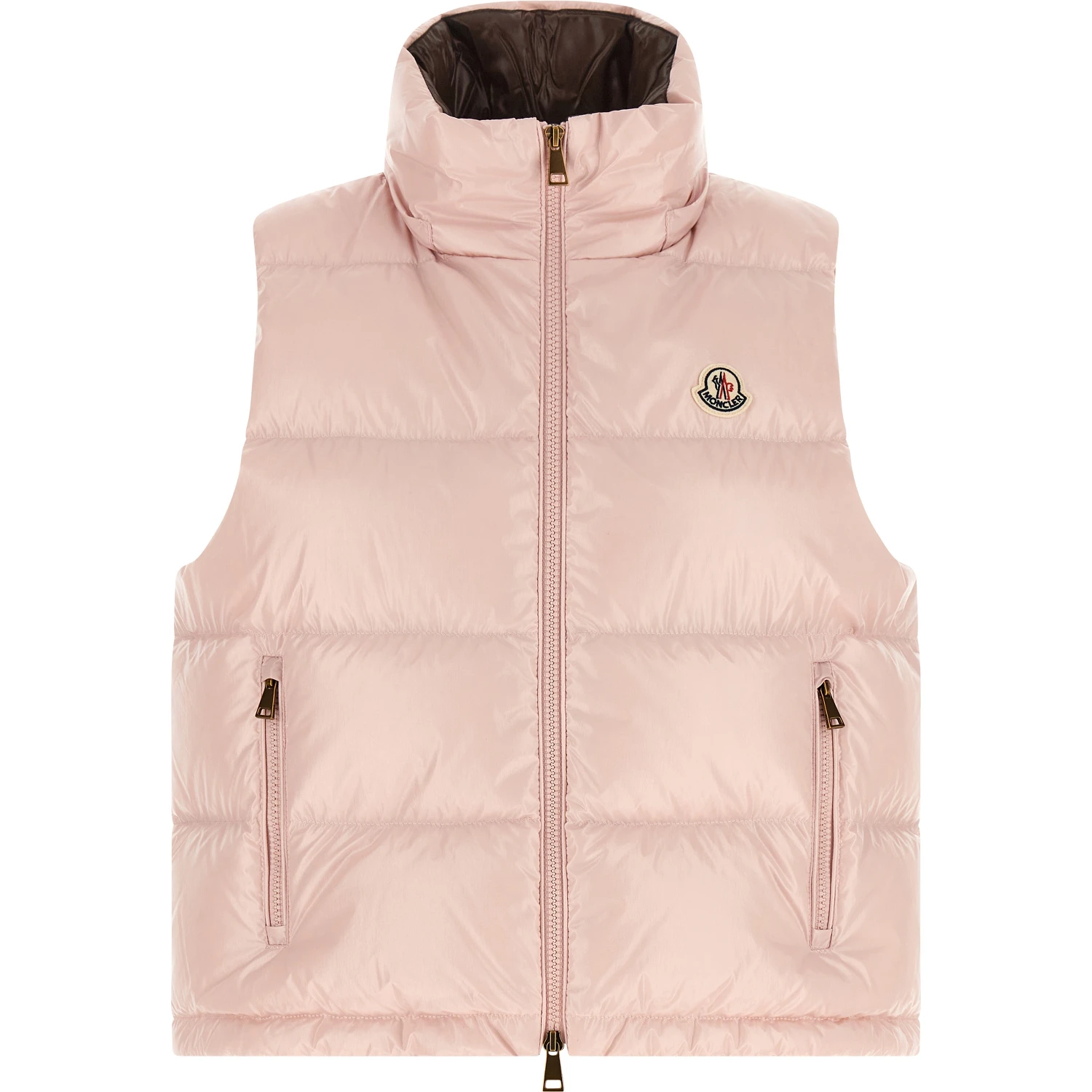 Multicolor Polyamide Sleeveless Jacket