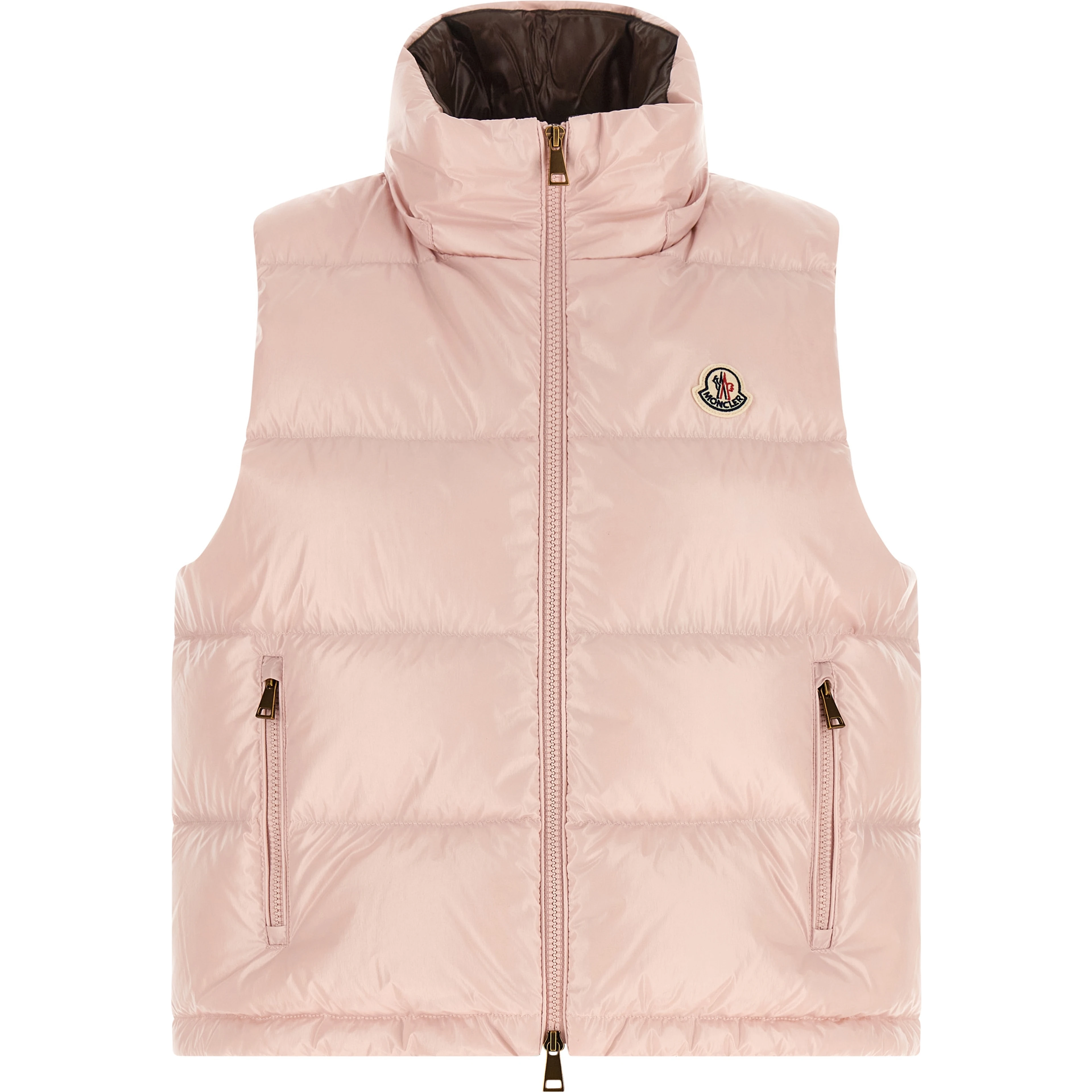 Multicolor Polyamide Sleeveless Jacket