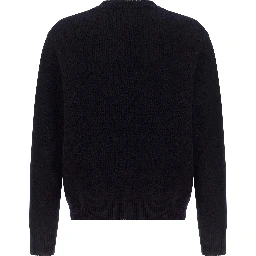 Blue Wool Cardigan