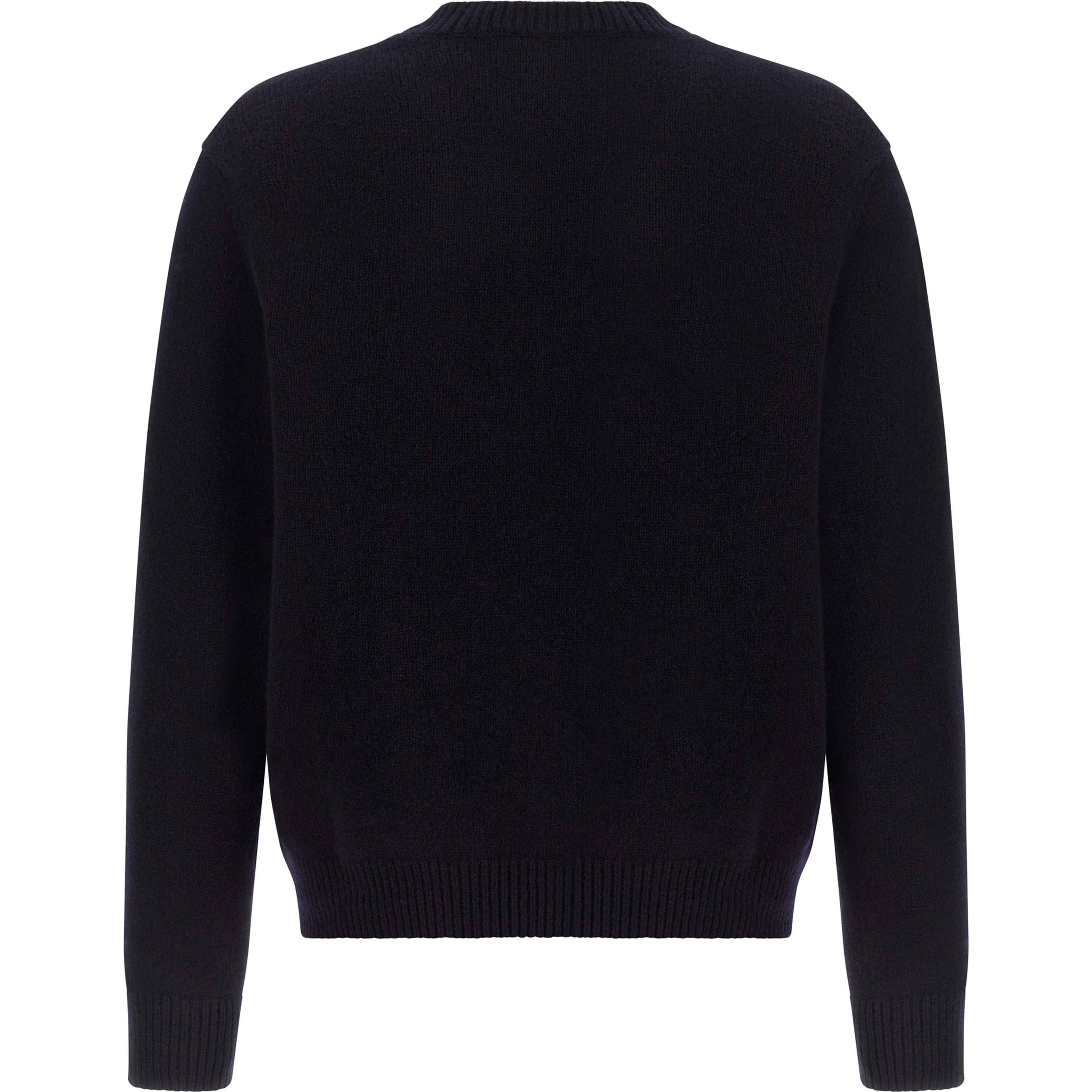 Blue Wool Cardigan