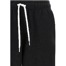 Black Cotton Joggers (Workout Pants)