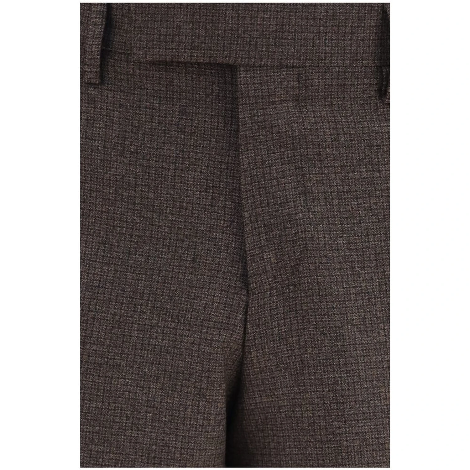 Brown Viscose Dress Pants