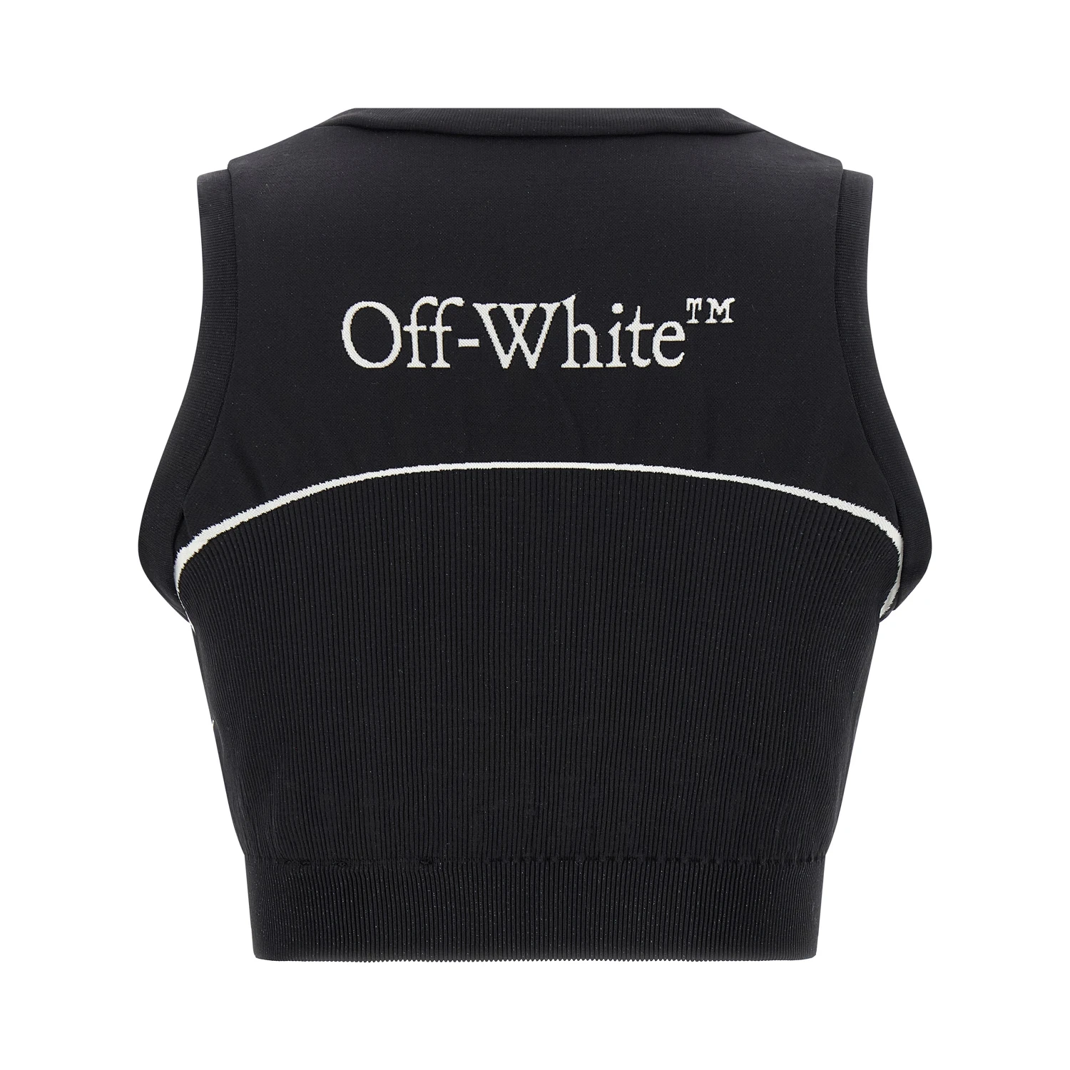 Black Polyamide Sport Bra