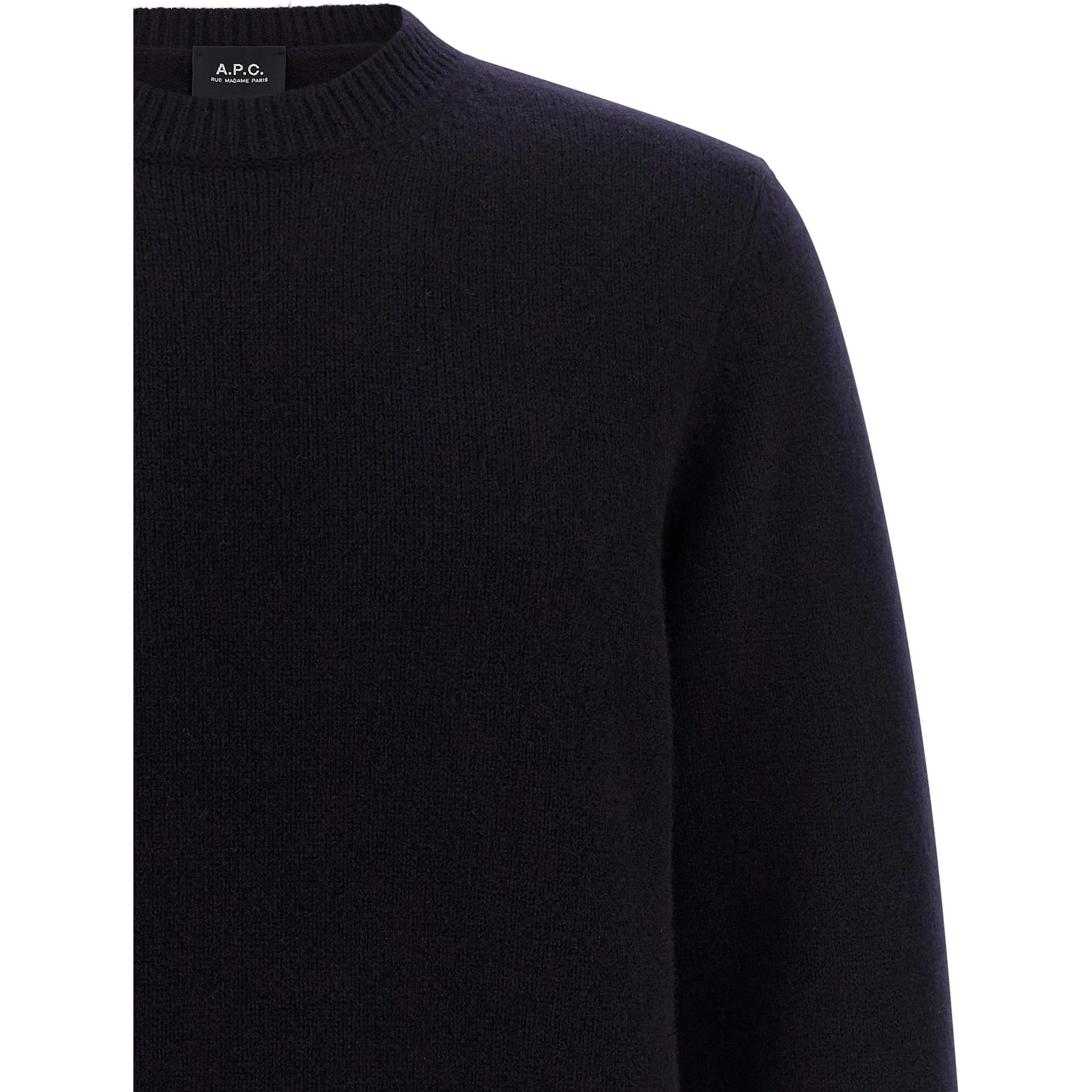 Blue Wool Cardigan