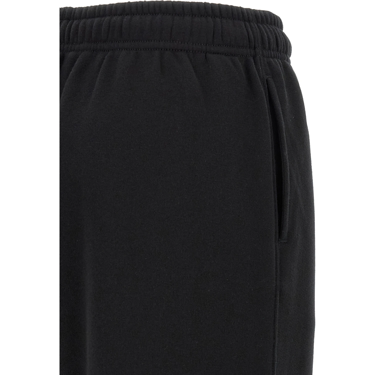 Black Cotton Joggers (Workout Pants)
