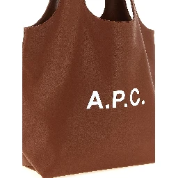 Brown Polyester Tote Bag