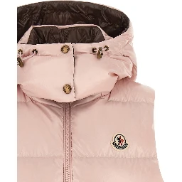 Multicolor Polyamide Sleeveless Jacket