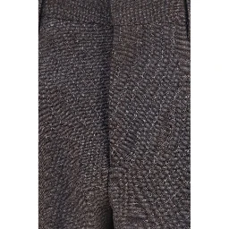 Gray Viscose Dress Pants