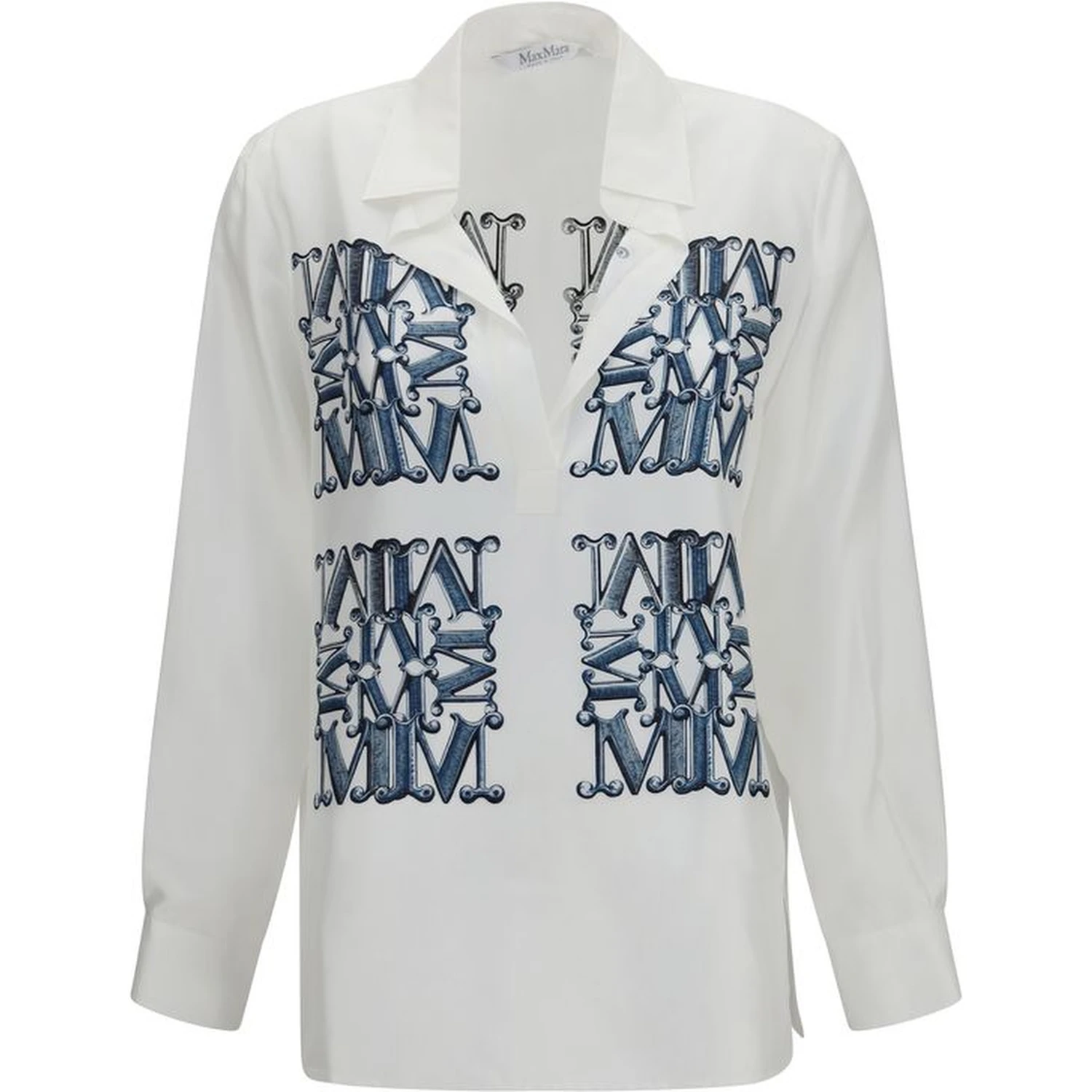 White Silk Dress Shirt