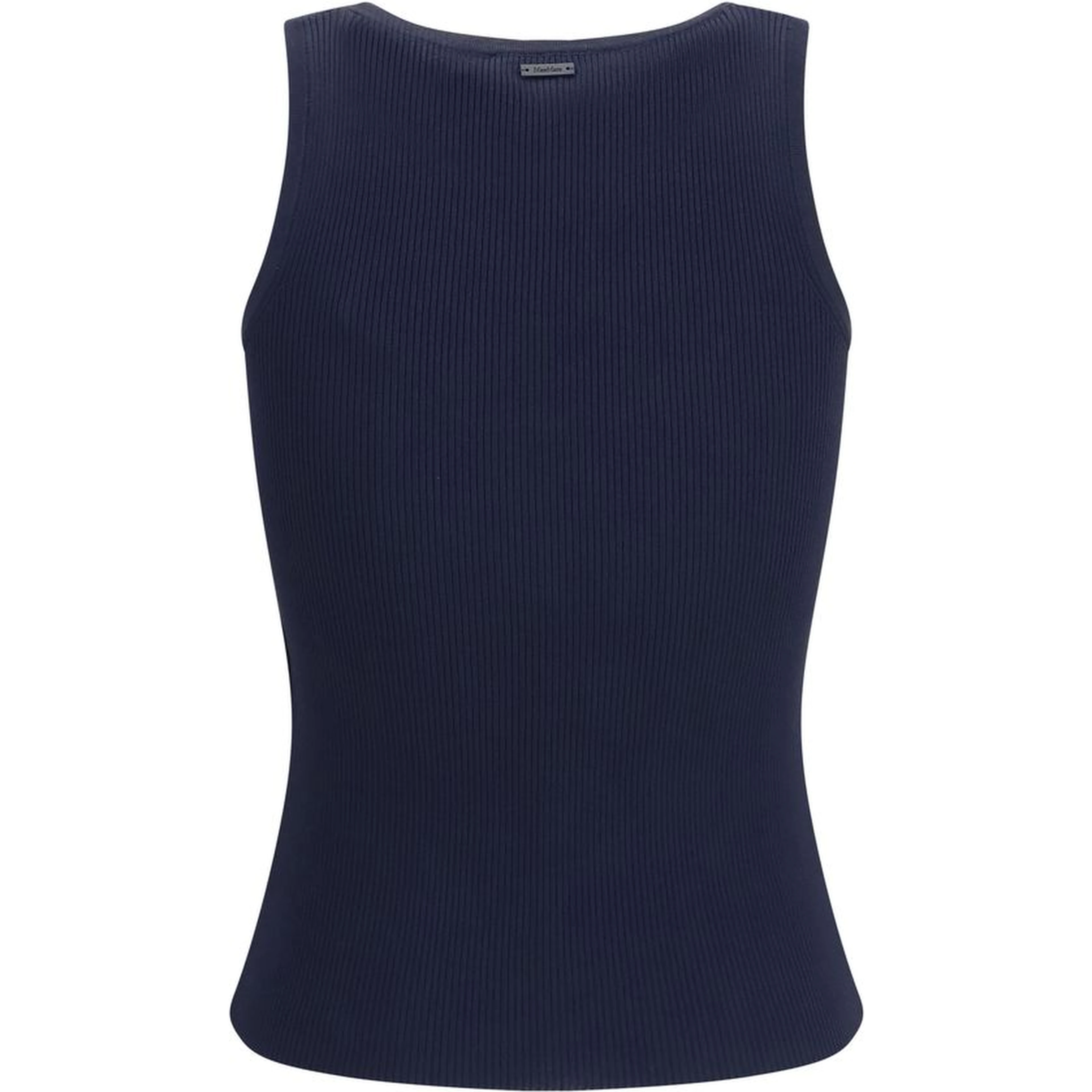 Blue Viscose Tank Tops