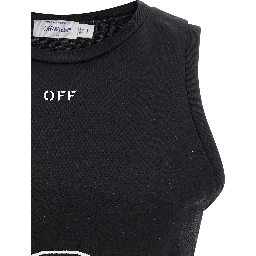 Black Polyamide Sport Bra