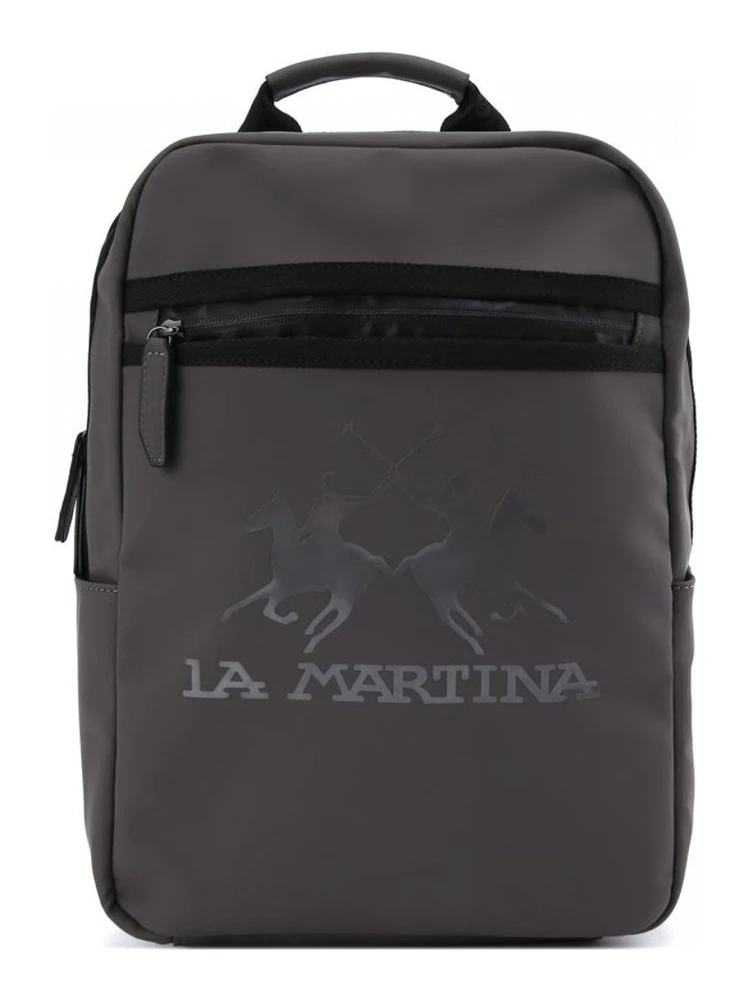 Gray Polyethylene Backpack