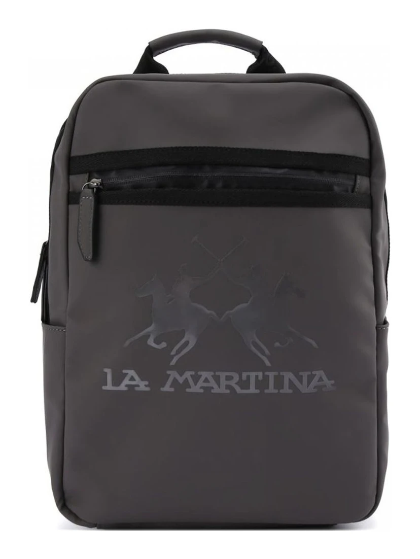 Gray Polyethylene Backpack