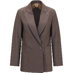 Brown Cashmere Blazer