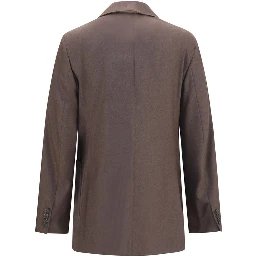 Brown Cashmere Blazer