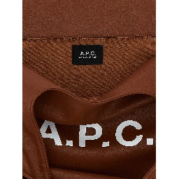 Brown Polyester Tote Bag