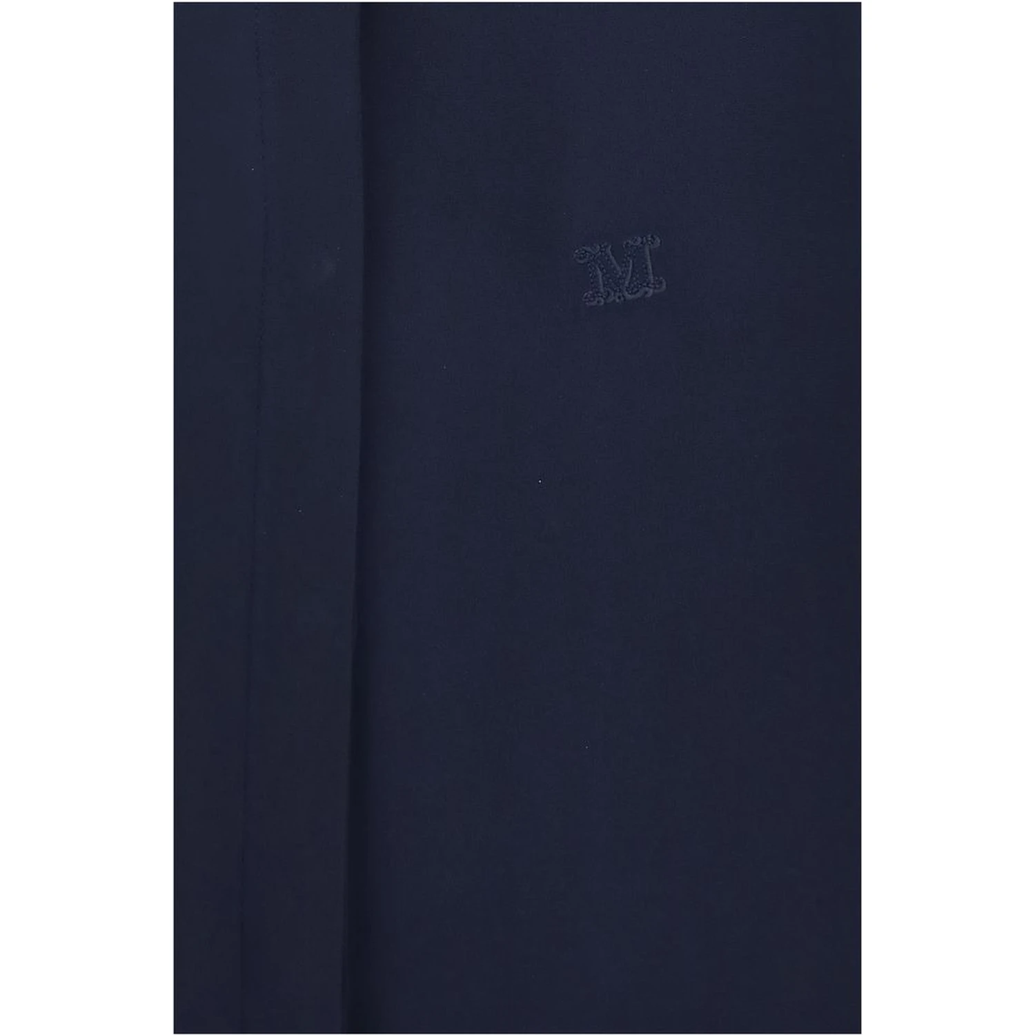 Blue Silk Shirt