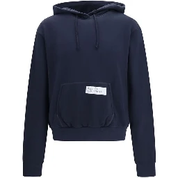 Blue Cotton Sweatshirt