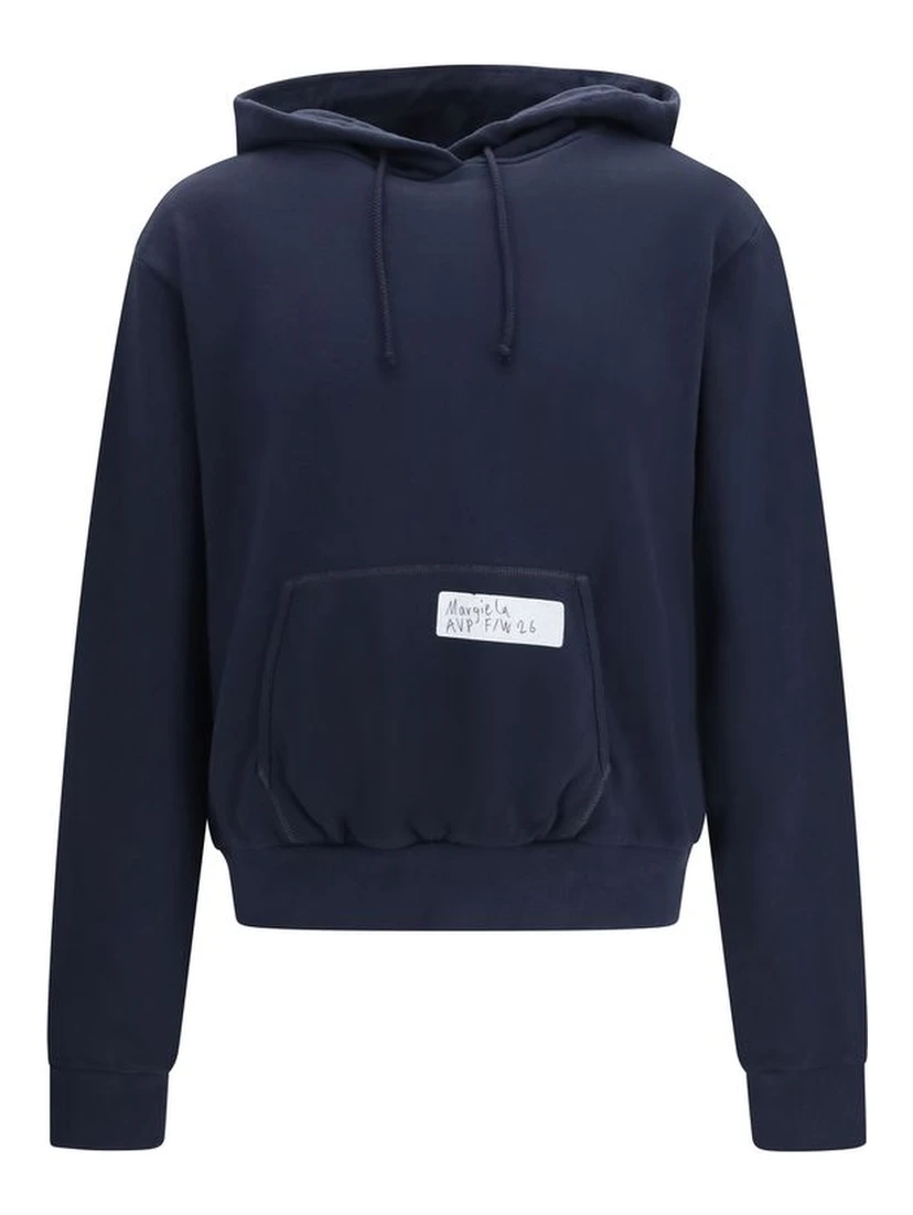 Blue Cotton Sweatshirt