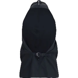 Black Acetate Blouse