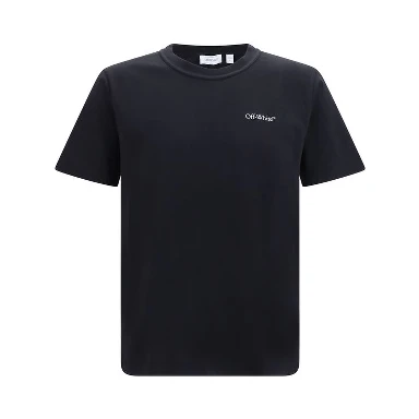 Black Cotton T-Shirt