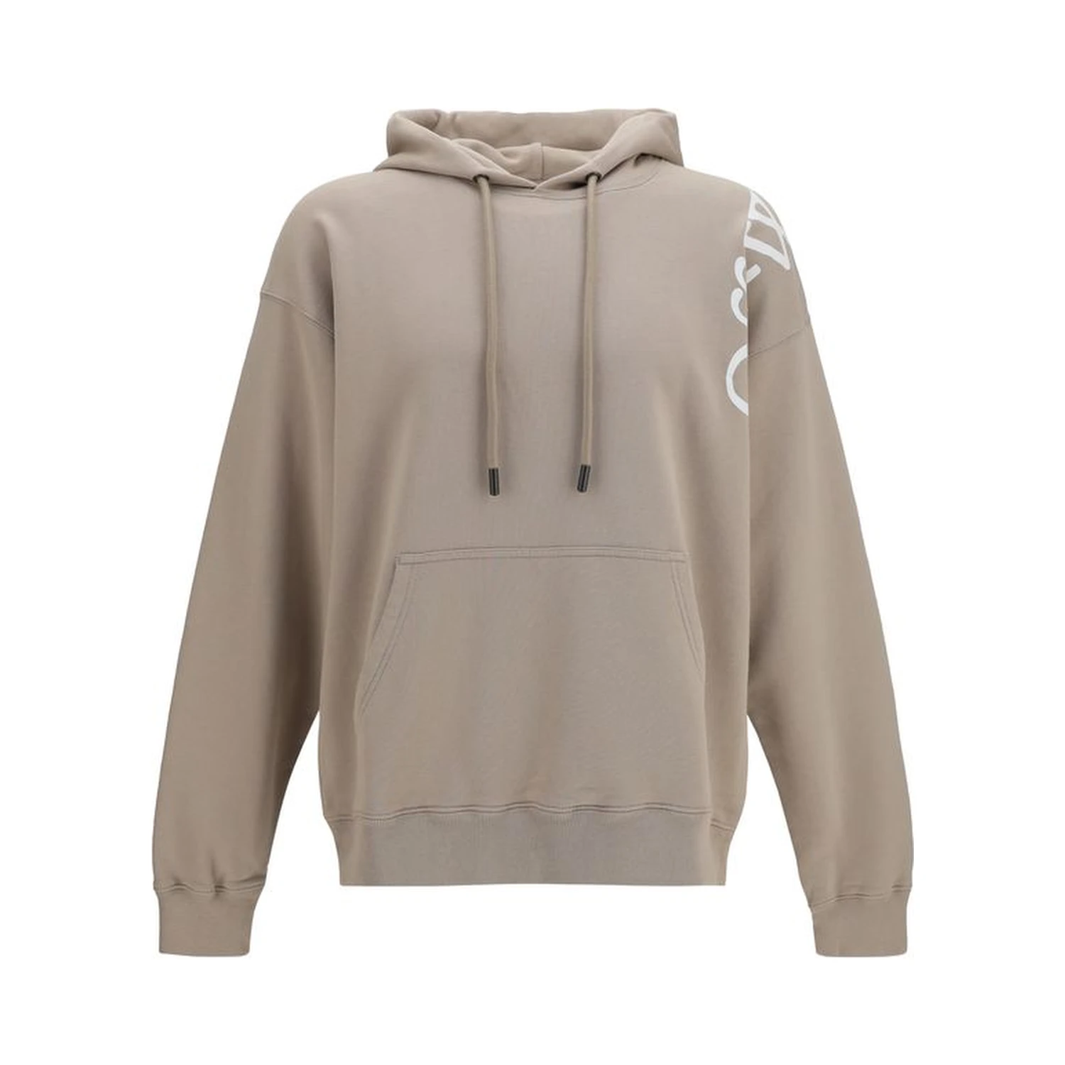 Beige Cotton Sweatshirt