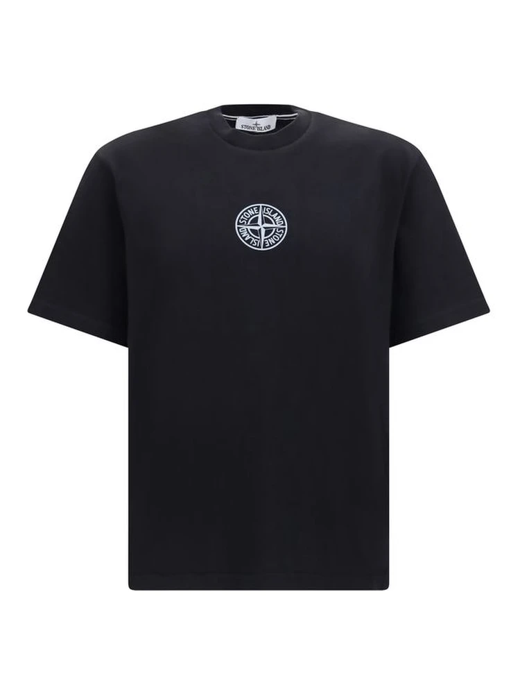 Black Cotton T-Shirt