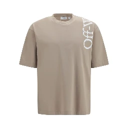 Beige Cotton T-Shirt