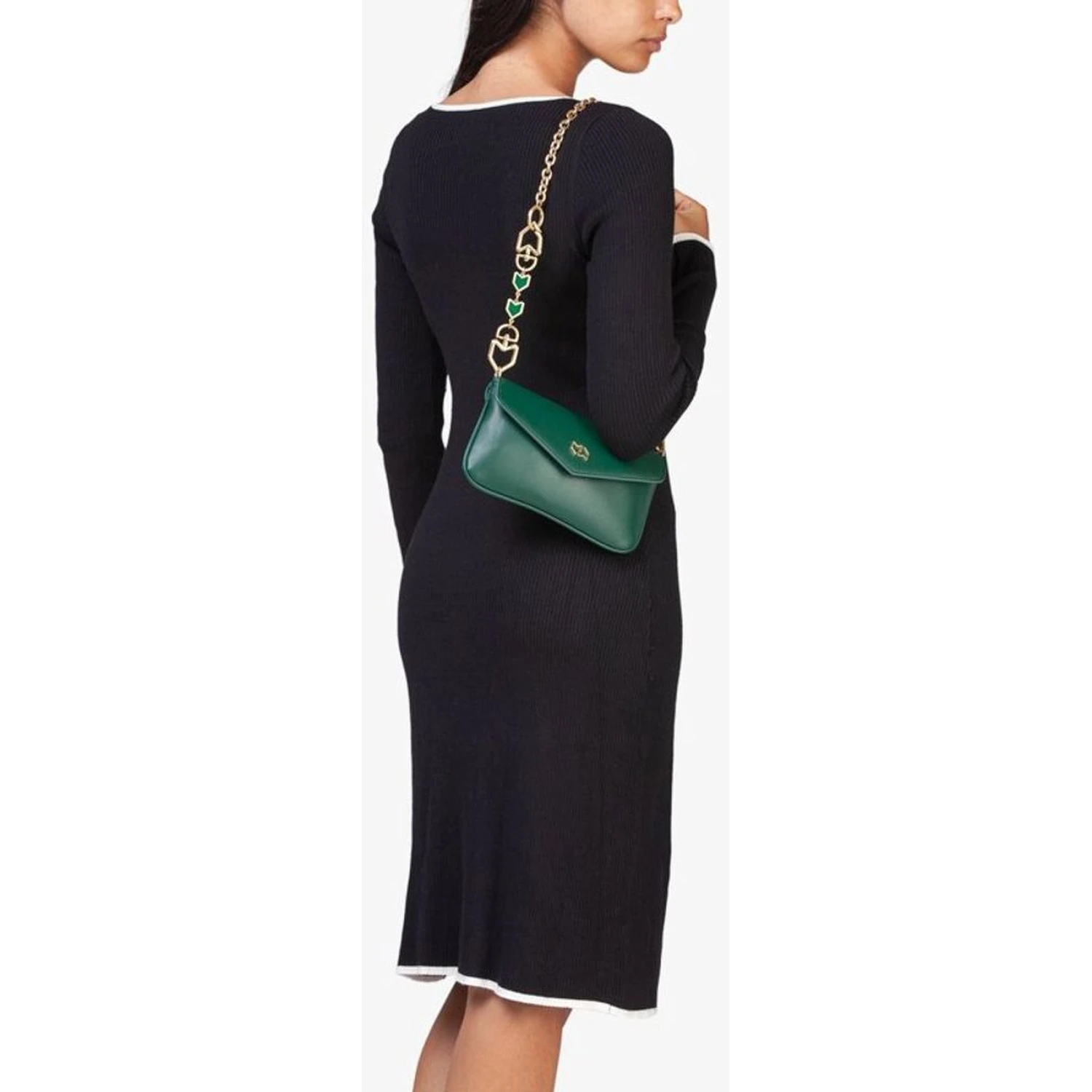 Bicolor Polyethylene Shoulder Bag