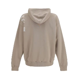 Beige Cotton Sweatshirt