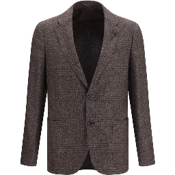 Brown Wool Oves Aries Blazer