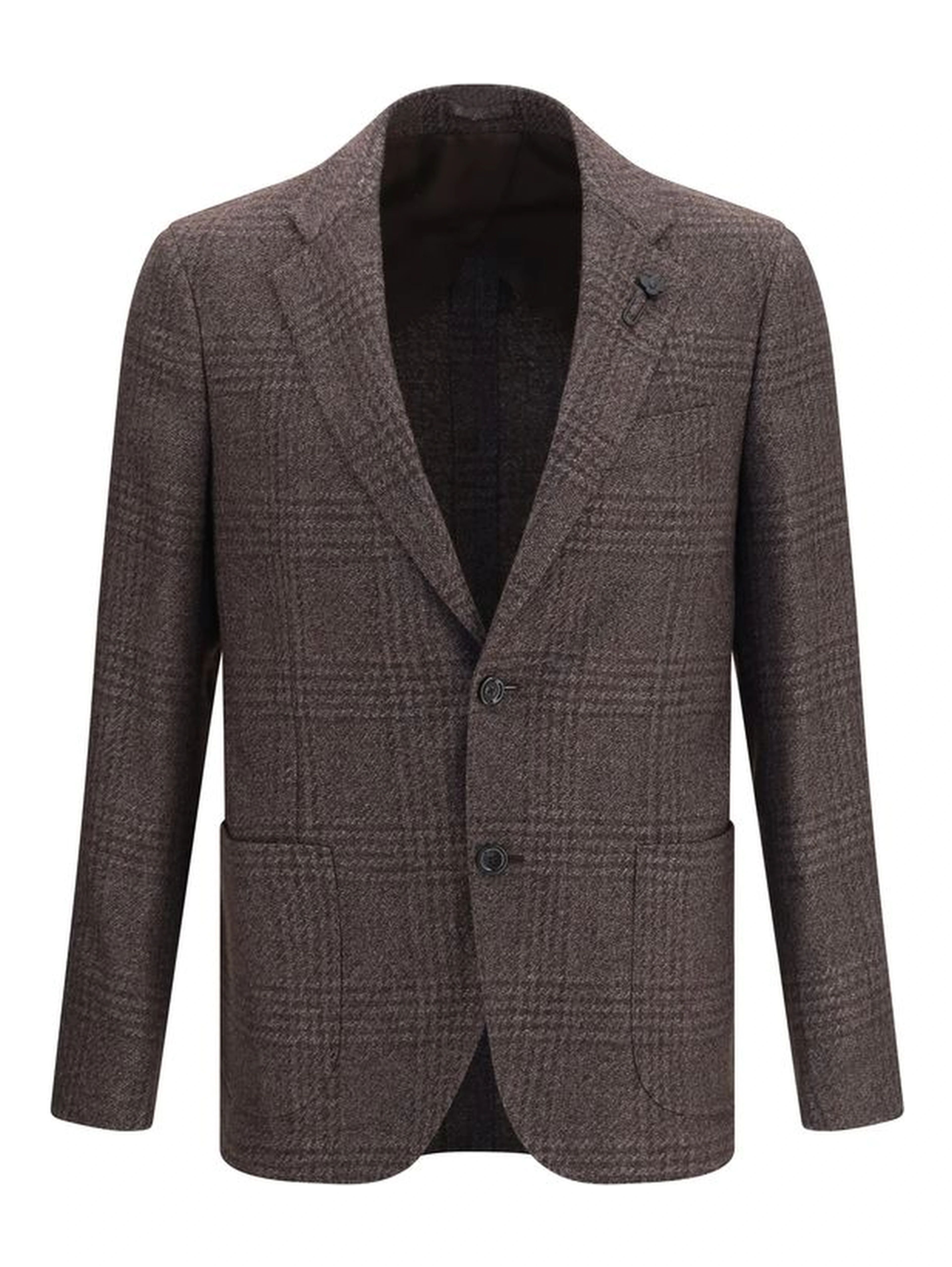 Brown Wool Oves Aries Blazer