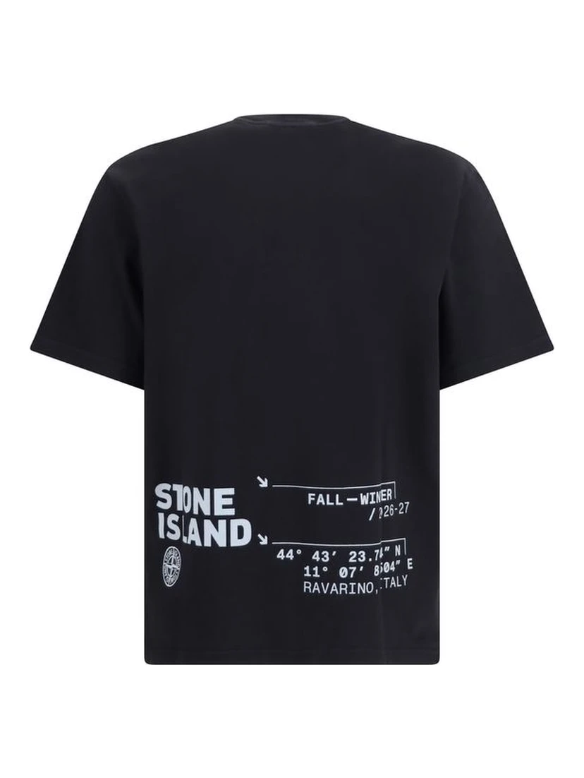 Black Cotton T-Shirt