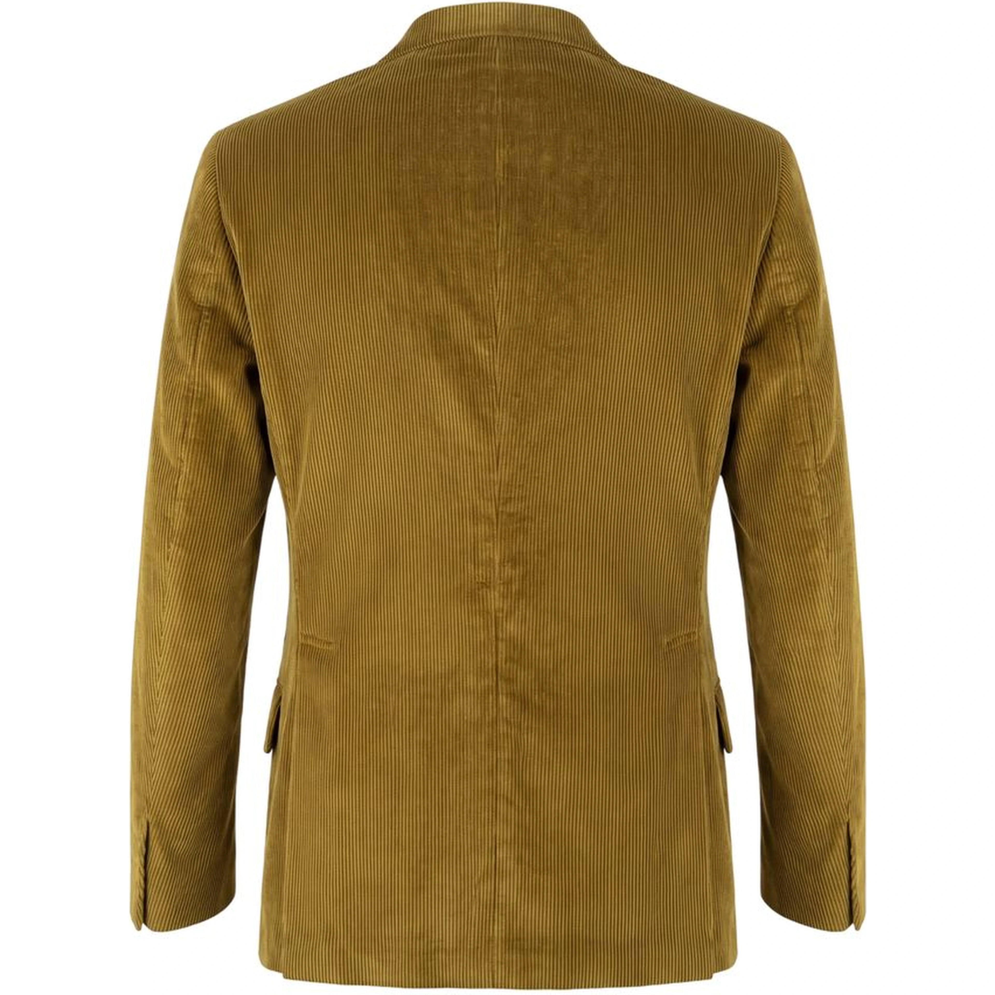 Green Cotton Men Jacket