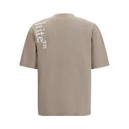 Beige Cotton T-Shirt