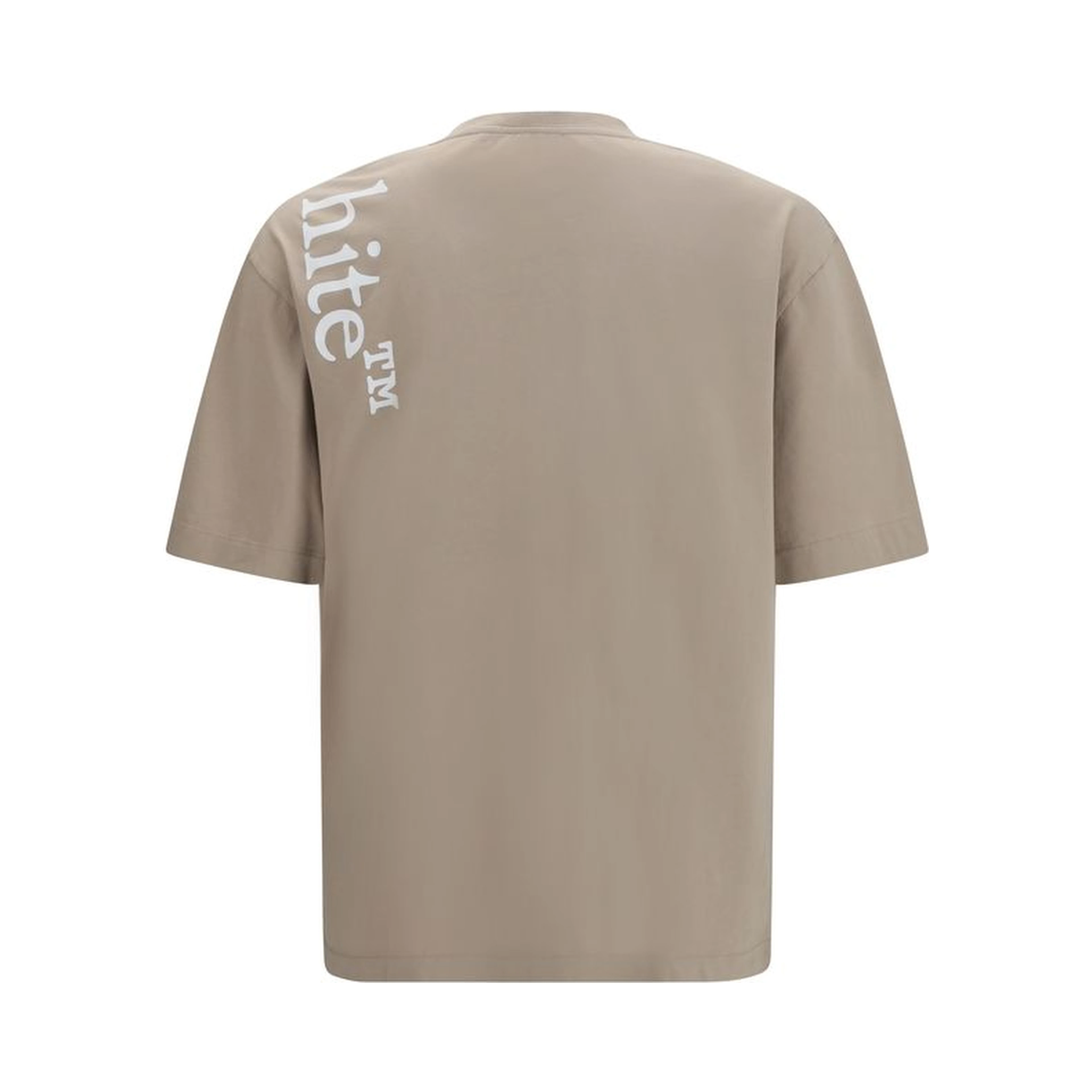Beige Cotton T-Shirt