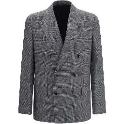 Gray Wool Oves Aries Blazer