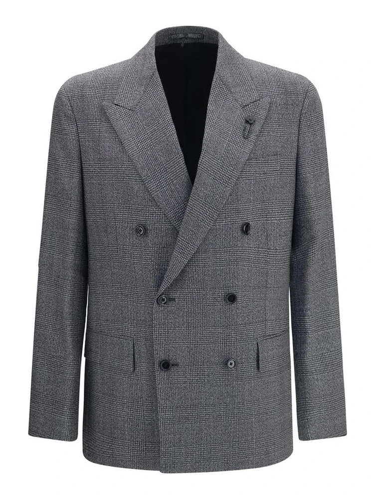 Gray Wool Oves Aries Blazer